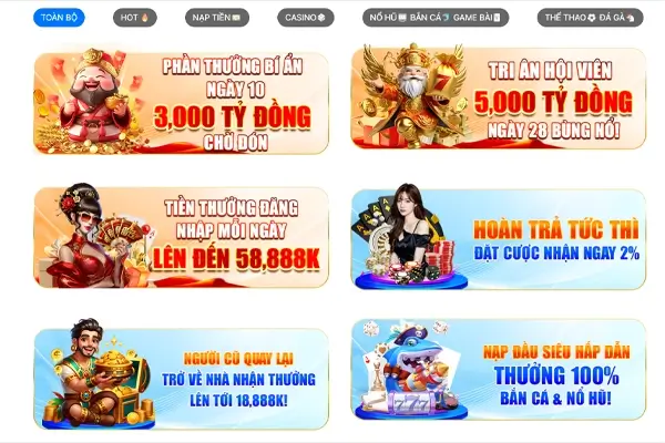 Chương trình ưu đãi hấp dẫn Chương trình ưu đãi hấp dẫn